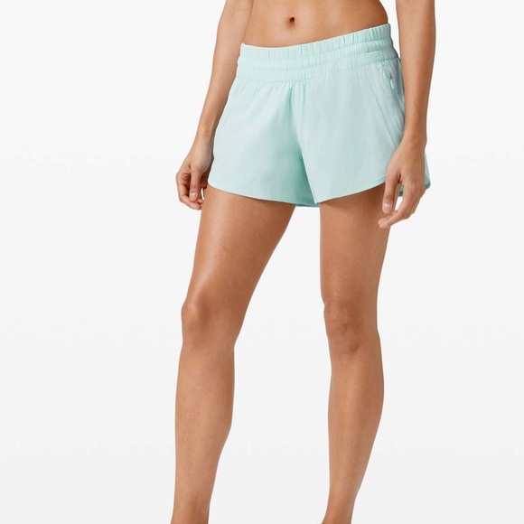 *New Without Tags* Lululemon Tracker Shorts “Blue Glow” - Picture 1 of 4